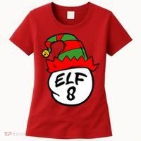 Matching Family Group Elf Hat 8 Women's T-Shirt thumb 0