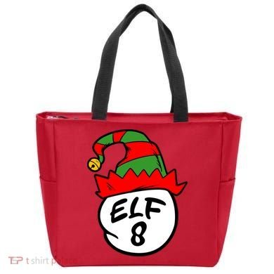 Matching Family Group Elf Hat 8 Tote Bag
