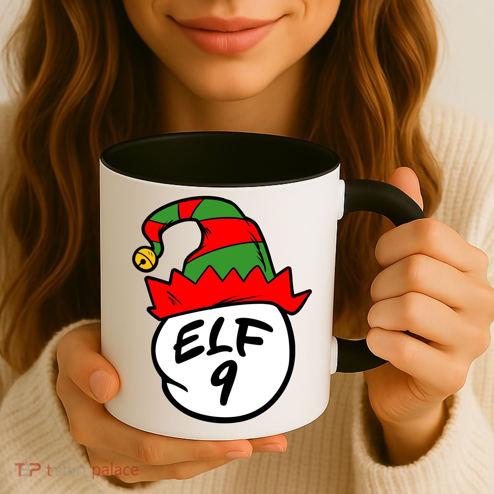 Matching Family Group Elf Hat 9 Coffee Mug