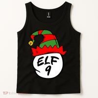 Matching Family Group Elf Hat 9 Tank Top thumb 2