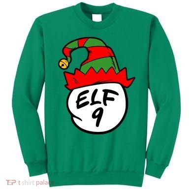 Matching Family Group Elf Hat 9 Sweatshirt