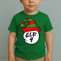 Matching Family Group Elf Hat 9 Toddler T-Shirt thumb 2