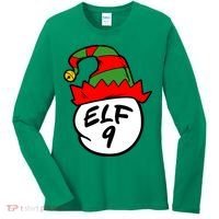 Matching Family Group Elf Hat 9 Women's Long Sleeve Shirt thumb 0