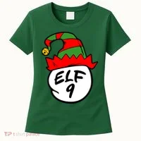 Matching Family Group Elf Hat 9 Women's T-Shirt thumb 0