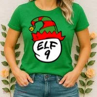Matching Family Group Elf Hat 9 Women's T-Shirt thumb 2