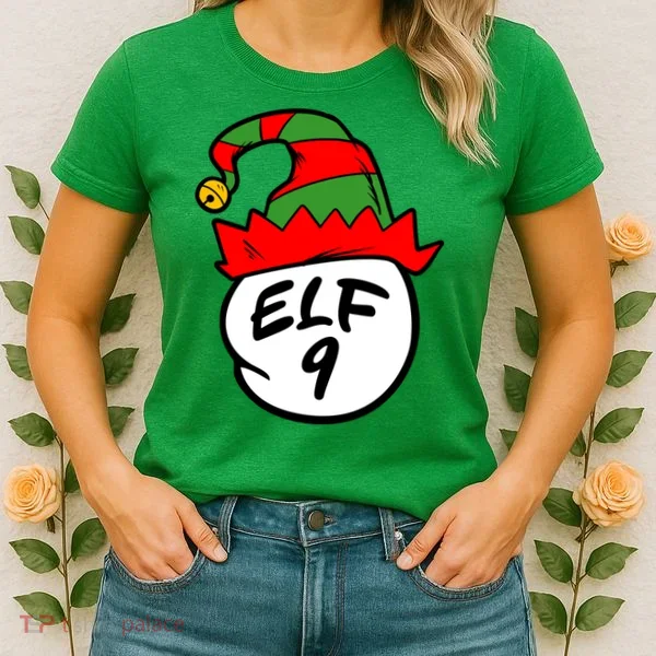 Matching Family Group Elf Hat 9 Women's T-Shirt