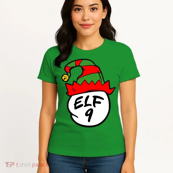 Matching Family Group Elf Hat 9 Women's T-Shirt