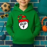 Matching Family Group Elf Hat 9 Kids Hoodie thumb 2