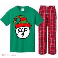 Matching Family Group Elf Hat 9 Kids Plaid Pajama Set thumb 0