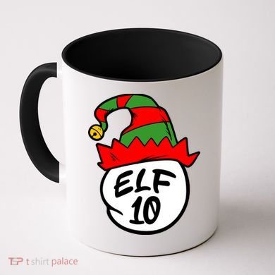 Matching Family Group Elf Hat 10 Coffee Mug