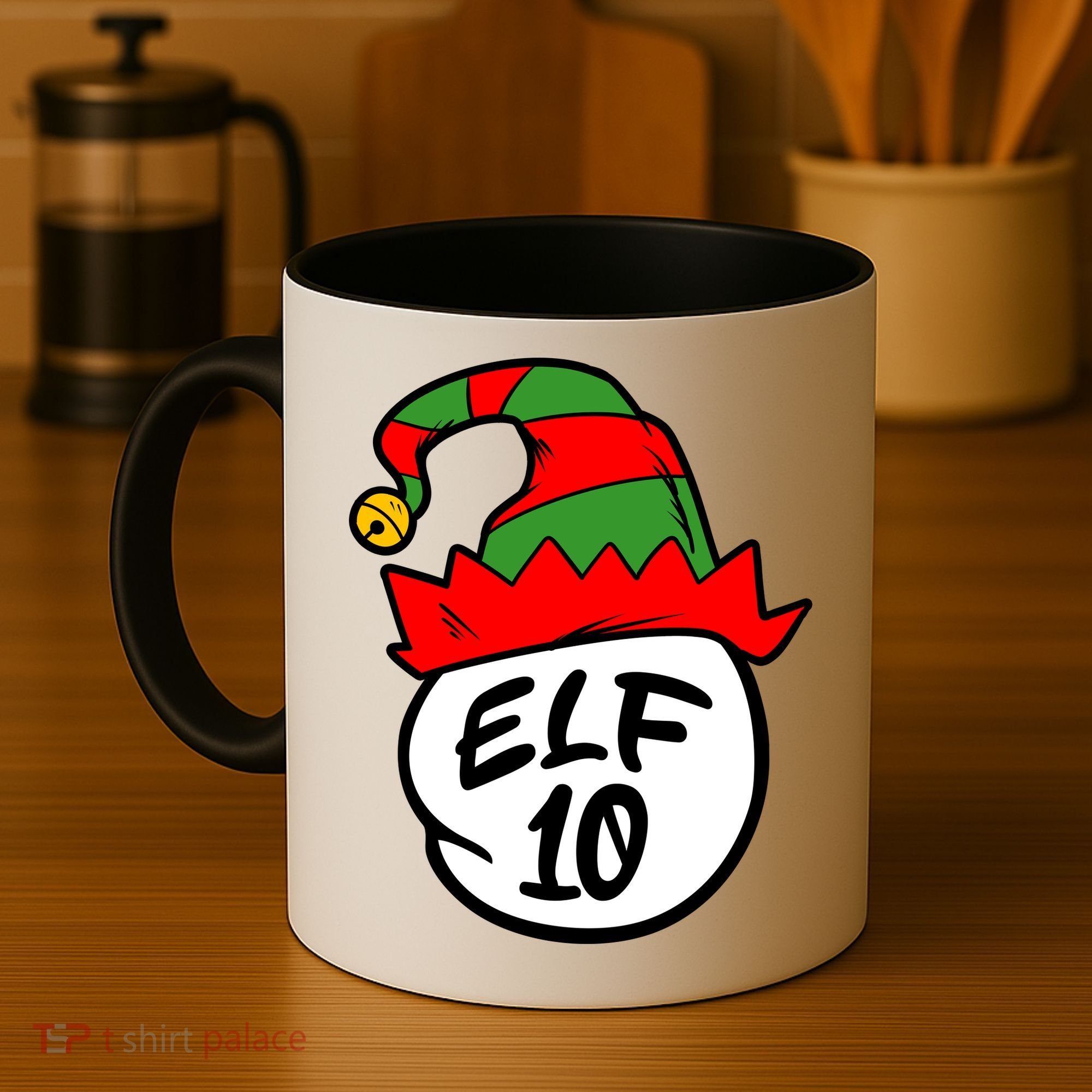 Matching Family Group Elf Hat 10 Coffee Mug