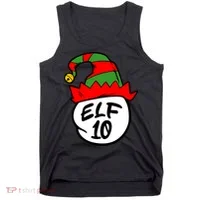 Matching Family Group Elf Hat 10 Tank Top thumb 0