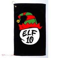 Matching Family Group Elf Hat 10 Golf Towel thumb 0