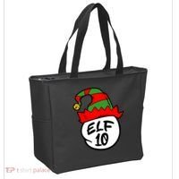 Matching Family Group Elf Hat 10 Tote Bag thumb 2