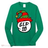 Matching Family Group Elf Hat 10 Long Sleeve Shirt thumb 0