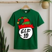 Matching Family Group Elf Hat 10 T-Shirt thumb 2