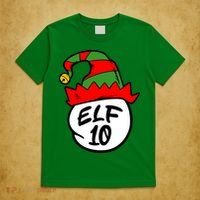 Matching Family Group Elf Hat 10 T-Shirt thumb 5