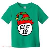 Matching Family Group Elf Hat 10 Toddler T-Shirt thumb 0