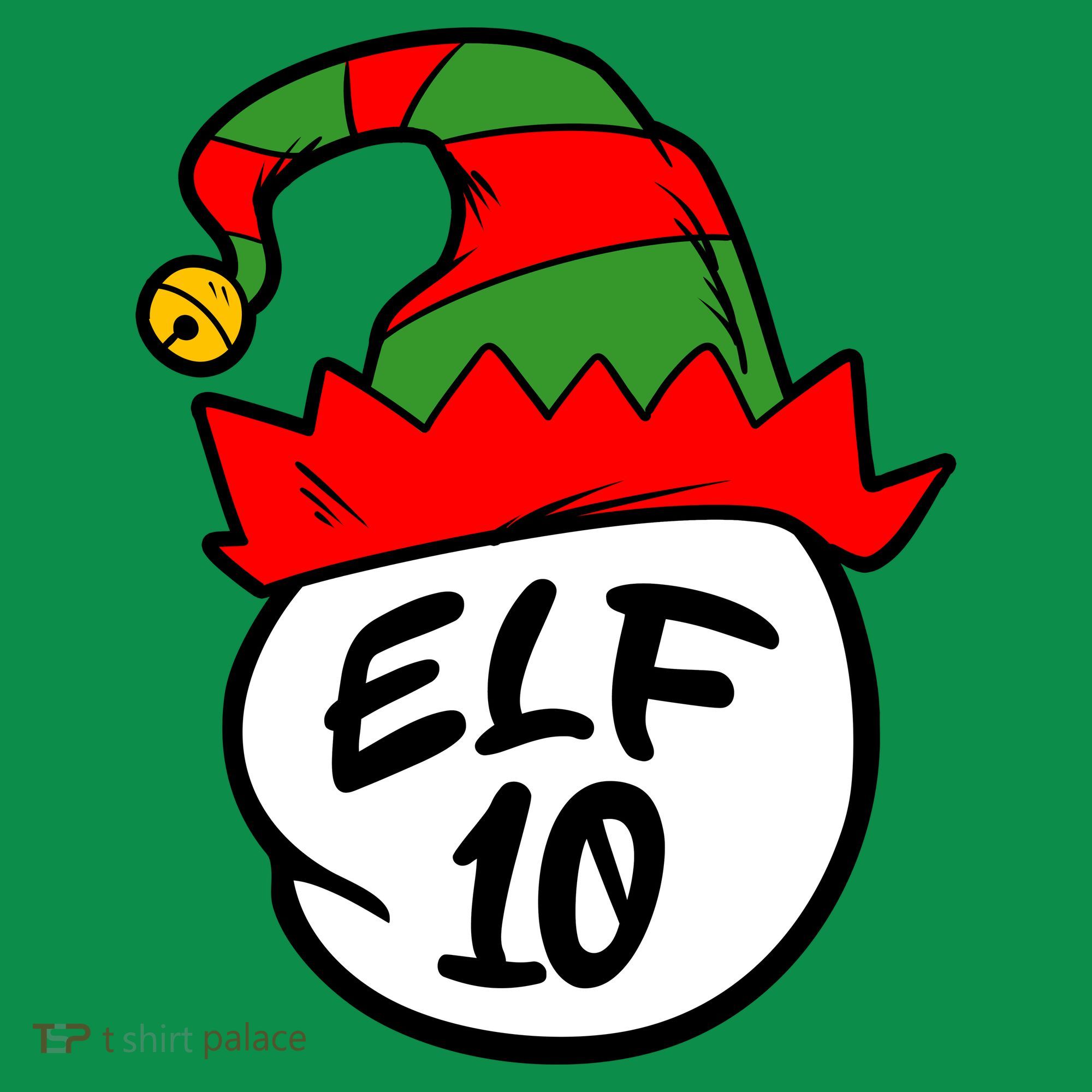Matching Family Group Elf Hat 10 Toddler T-Shirt