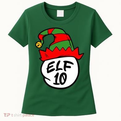 Matching Family Group Elf Hat 10 Women's T-Shirt