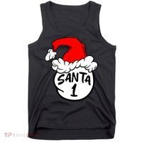 Matching Family Group Santa Hat 1 Tank Top thumb 0