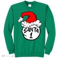 Matching Family Group Santa Hat 1 Sweatshirt thumb 0