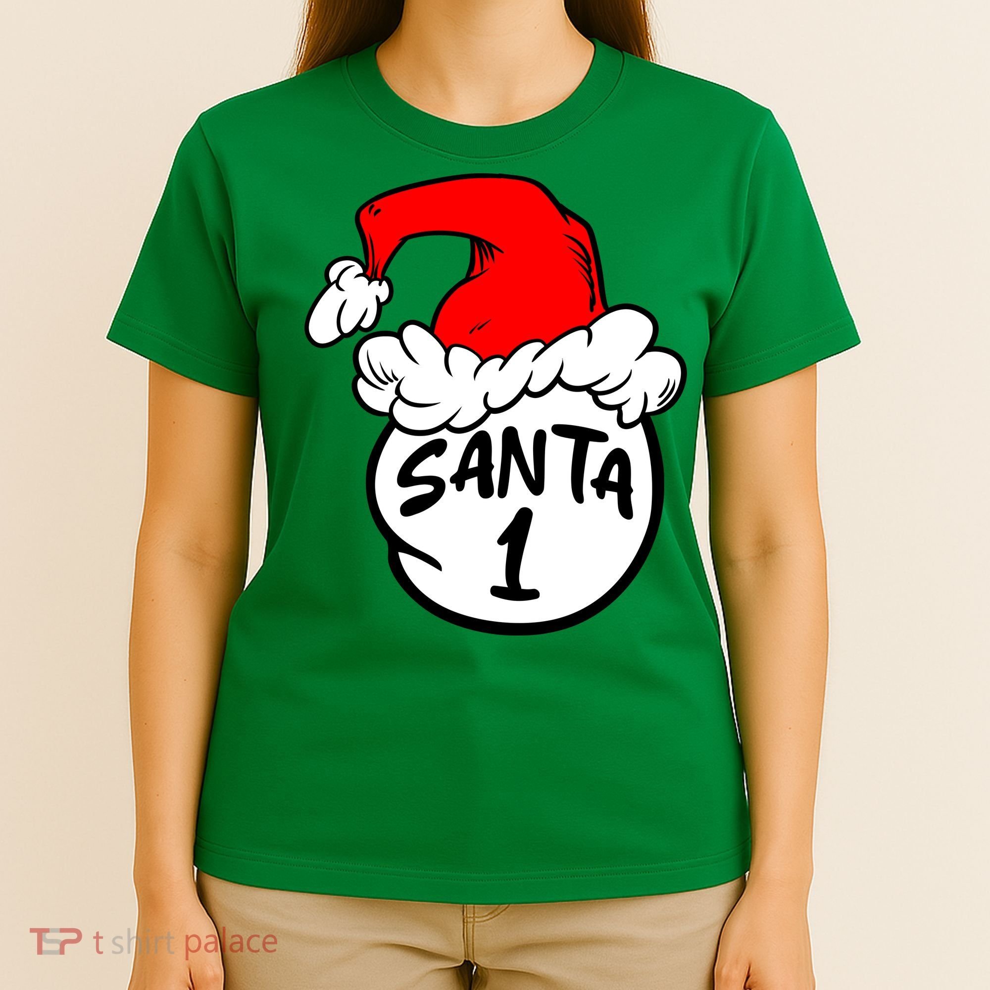 Matching Family Group Santa Hat 1 T-Shirt