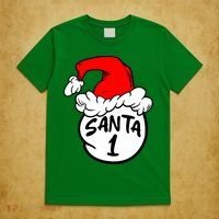 Matching Family Group Santa Hat 1 T-Shirt thumb 5