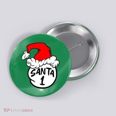 Matching Family Group Santa Hat 1 Button