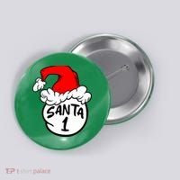 Matching Family Group Santa Hat 1 Button thumb 0