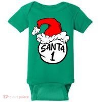 Matching Family Group Santa Hat 1 Baby Bodysuit thumb 0