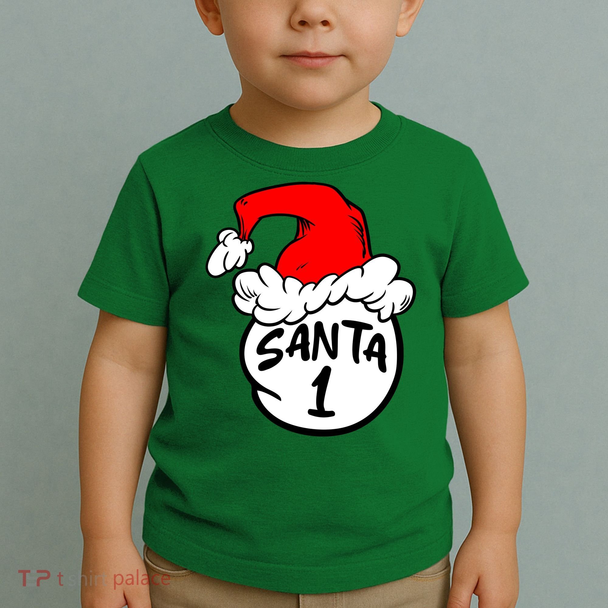 Matching Family Group Santa Hat 1 Toddler T-Shirt