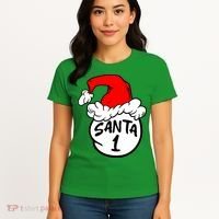 Matching Family Group Santa Hat 1 Women's T-Shirt thumb 4