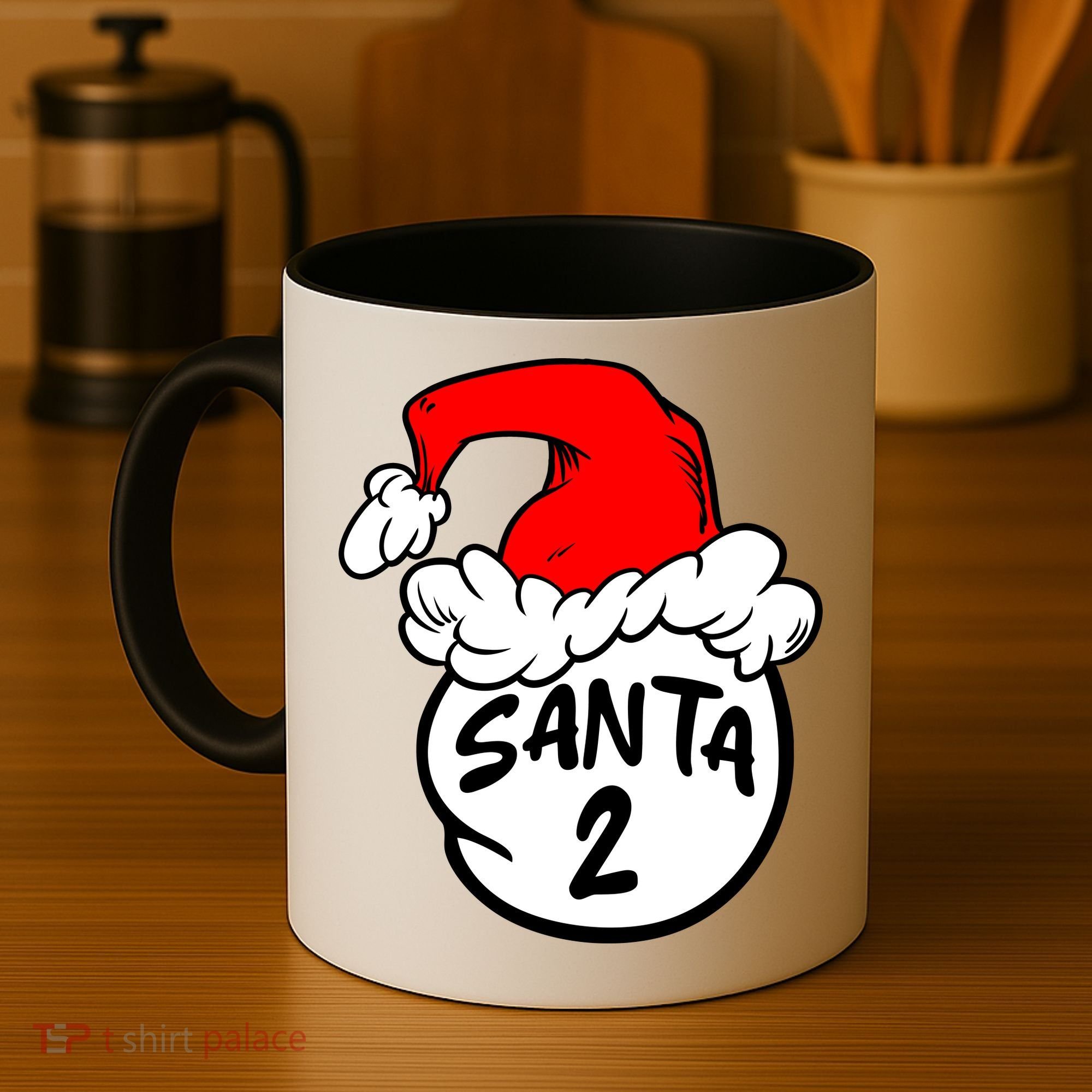 Matching Family Group Santa Hat 2 Coffee Mug