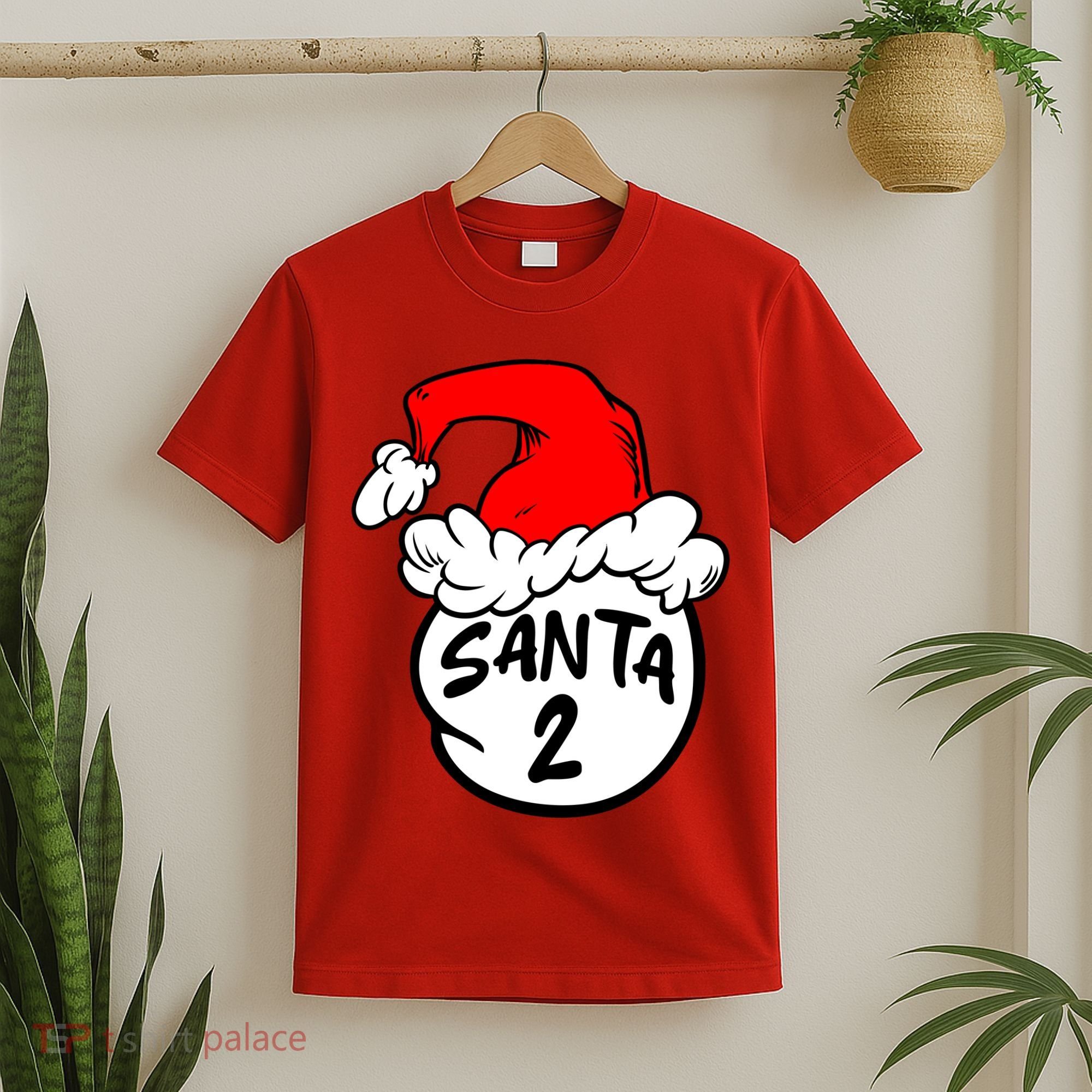 Matching Family Group Santa Hat 2 T-Shirt