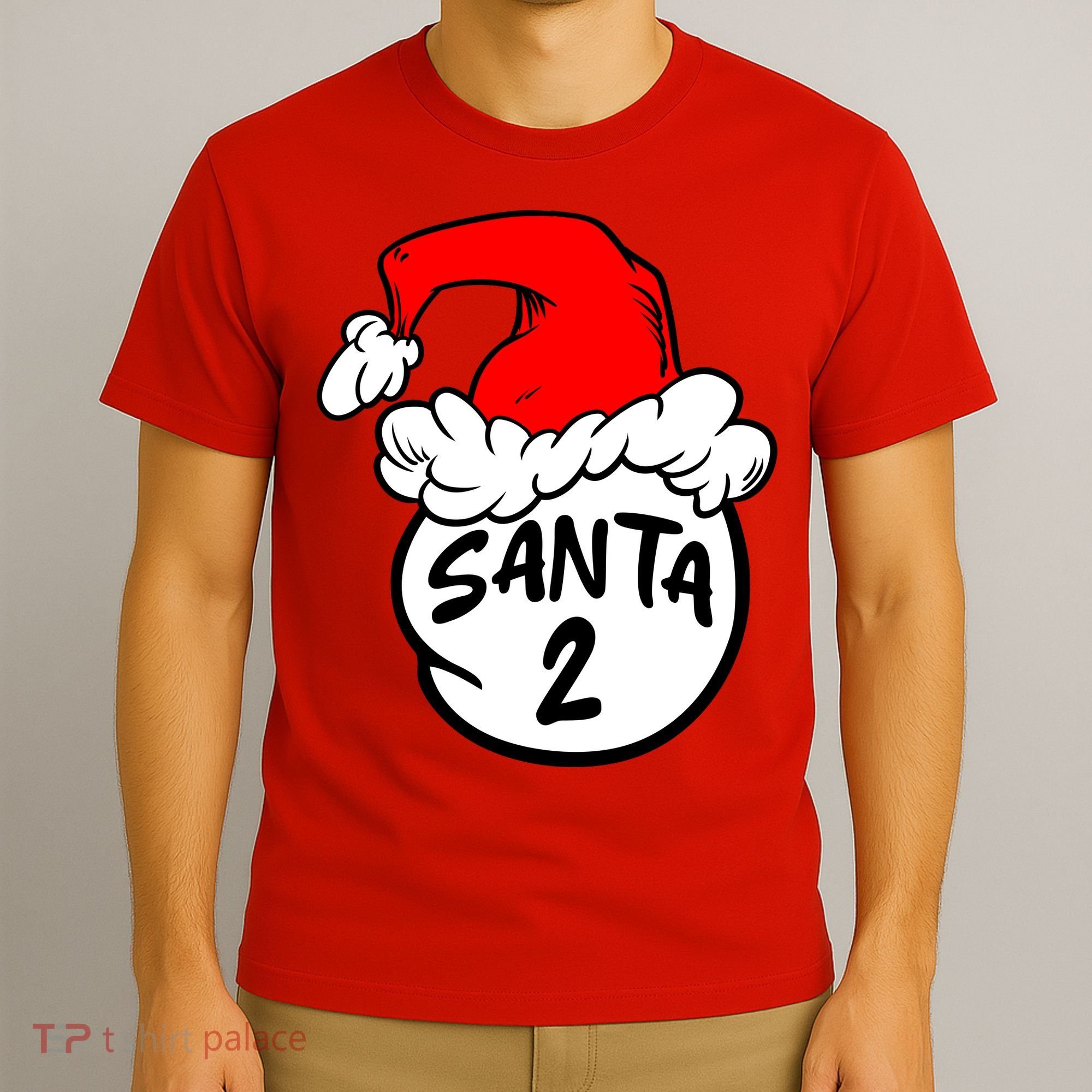Matching Family Group Santa Hat 2 T-Shirt