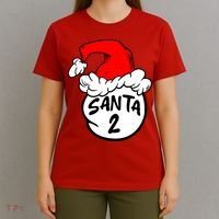 Matching Family Group Santa Hat 2 T-Shirt thumb 4