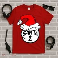 Matching Family Group Santa Hat 2 T-Shirt thumb 5