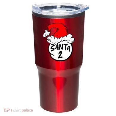 Matching Family Group Santa Hat 2 Tumbler