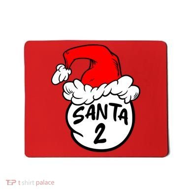 Matching Family Group Santa Hat 2 Mousepad