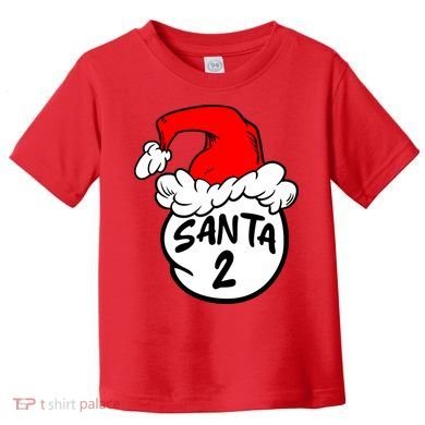Matching Family Group Santa Hat 2 Toddler T-Shirt
