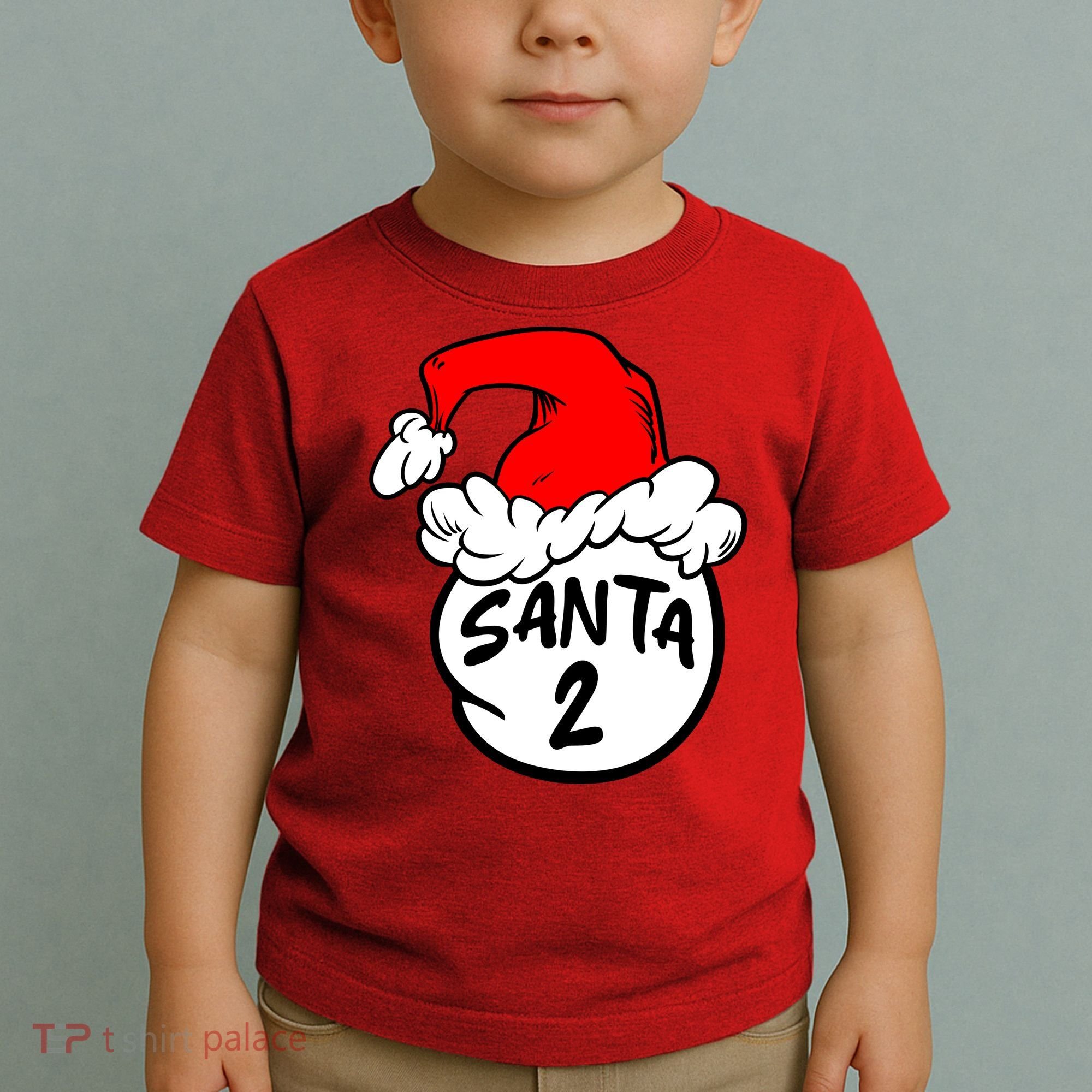 Matching Family Group Santa Hat 2 Toddler T-Shirt