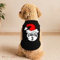 Matching Family Group Santa Hat 3 Doggie Tank thumb 2
