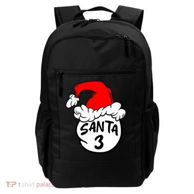 Matching Family Group Santa Hat 3 Backpack