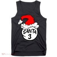 Matching Family Group Santa Hat 3 Tank Top thumb 0
