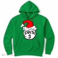 Matching Family Group Santa Hat 3 Hoodie thumb 0