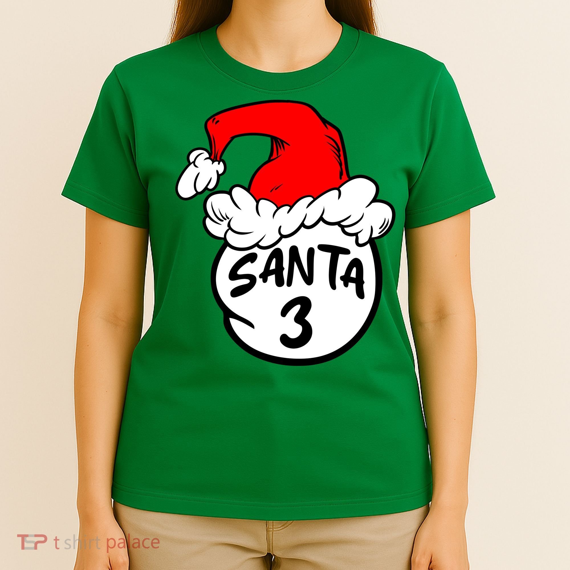 Matching Family Group Santa Hat 3 T-Shirt