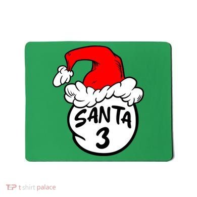 Matching Family Group Santa Hat 3 Mousepad
