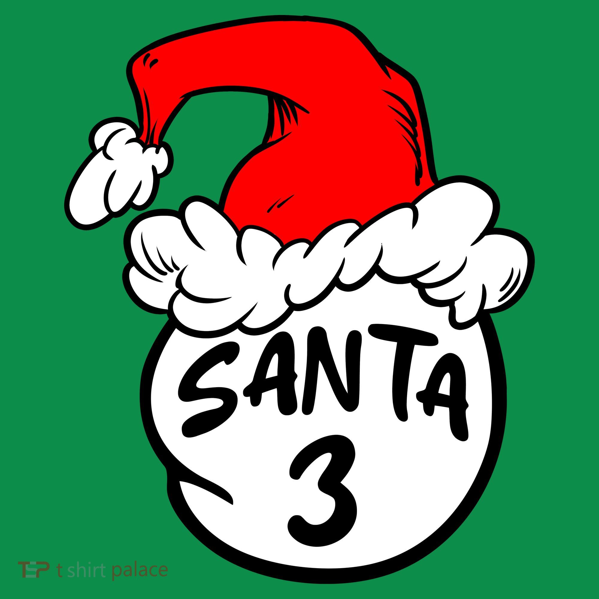Matching Family Group Santa Hat 3 Mousepad