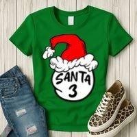 Matching Family Group Santa Hat 3 Women's T-Shirt thumb 3
